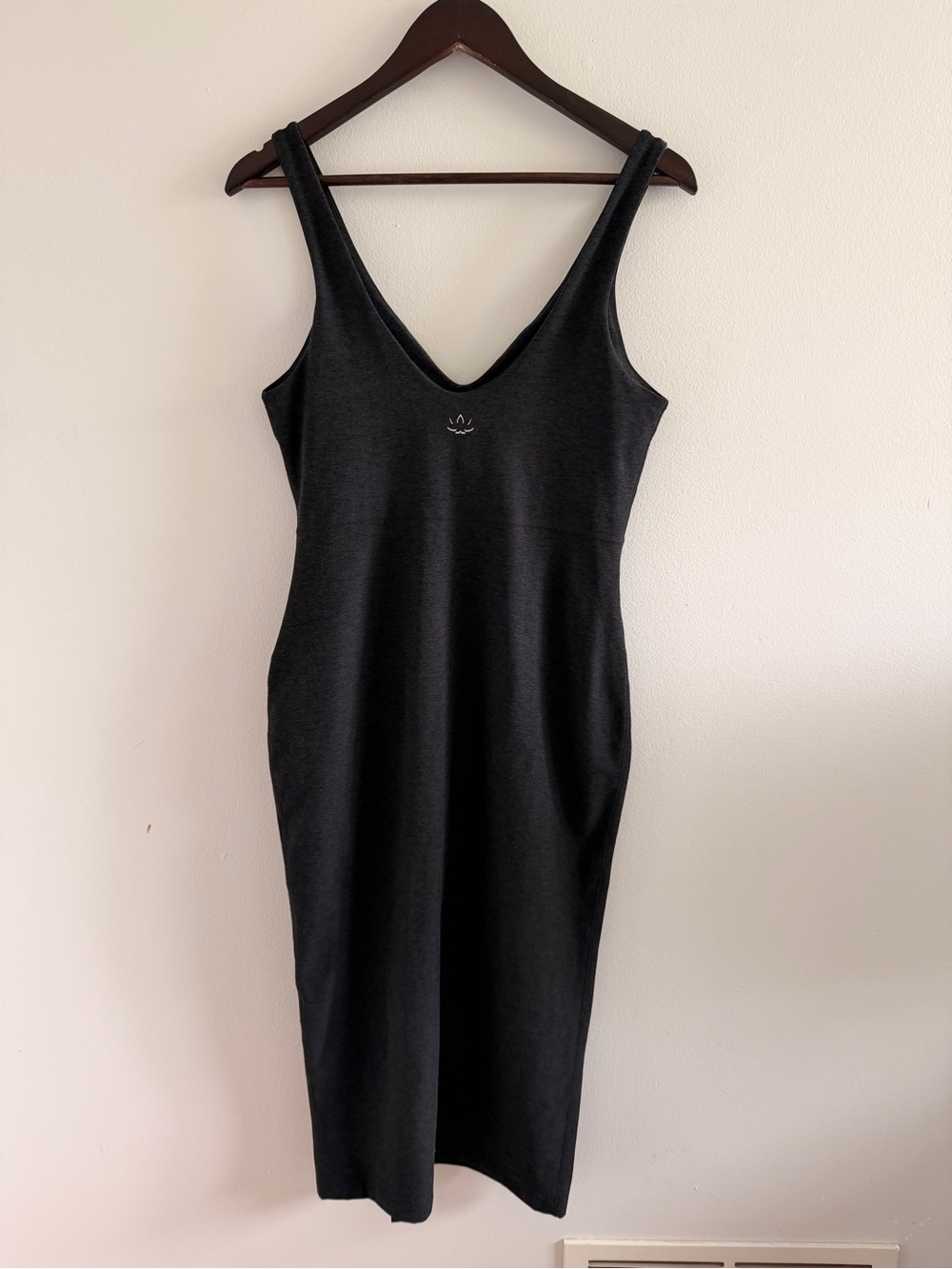 Beyond Yoga Spacedye Inspire Midi Dress Black Medium